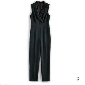 Jason Wu V-Neck Jumpsuit - Black, Jumpsuits and Rompers, Size 14 classic tuxedo